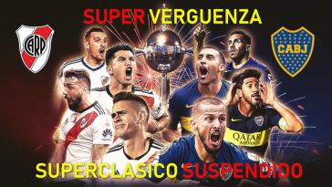 Nach den Krawallen vor dem Final-Rückspiel zwischen den Rivalen River Plate und Boca Juniors: "Superschande" - "Superspiel Suspendiert"