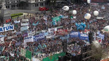 Protestmarsch am 17. September in der argentinischen Hauptstadt gegen die drastischen Kürzungen im Bildungsbereich