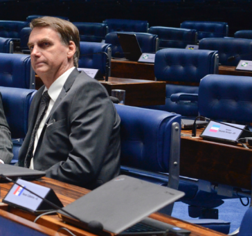 Kandidat Jair Bolsonaro in Brasilien Kandidat Jair Bolsonaro in Brasilien