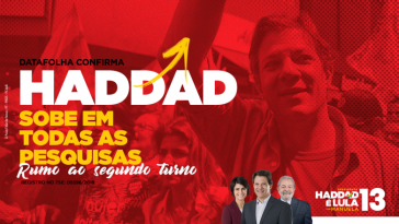 Legt in Umfragen zu: Fernando Haddad von der Arbeiterpartei Brasiliens