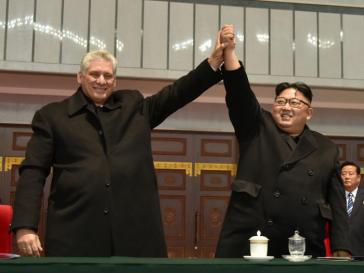 Bei seiner knapp zweiwöchigen Auslandsreise besuchte Díaz-Canel als erster kubanischer Staatschef seit vielen Jahren wieder Nordkorea Bei seiner knapp zweiwöchigen Auslandsreise besuchte Díaz-Canel als erster kubanischer Staatschef seit vielen Jahren wieder Nordkorea