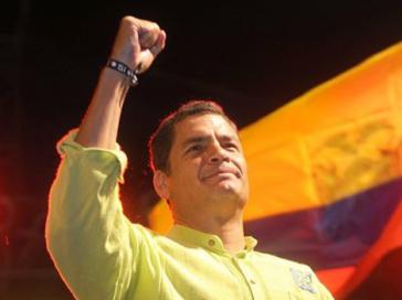 Rafael Correa, ehemaliger linksorientierter Präsident von Ecuador (2007-2017)