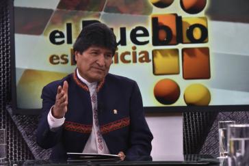 Der Präsident von Bolivien, Evo Morales, kündigte am Sonntag im staatlichen Fernsehen eine Überarbeitung der geplanten Reformen des Strafgesetzbuches an