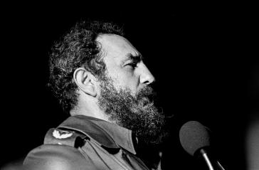 Fidel Castro bei einer Ansprache in Havanna im Jahr 1978 Fidel Castro bei einer Ansprache in Havanna im Jahr 1978