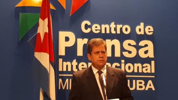 Der Leiter des Internationalen Pressezentrums in Kuba, Alejandro González, äußert sich zum Anschlag im britischen Salisbury, Skripal und dem Völkerrecht