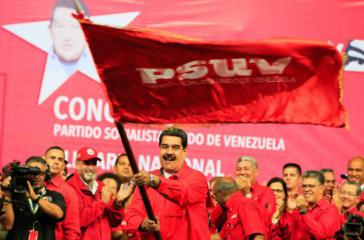 Der amtierende Präsident von Venezuela, Nicolás Maduro, wurde beim Konkgress der PSUV zum Kandidaten für die Präsidentschaftswahl gekürt