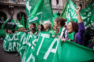 2018 war auch das Jahr der "grünen Welle", die in Argentinien ausgehend von einem popularen Feminismus  sichtbar wurde
