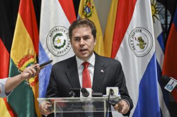 Paraguays Außenminister Luis Castiglioni