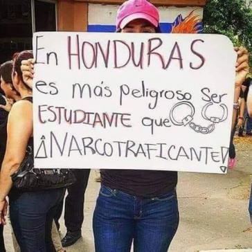 "In Honduras ist es gefährlicher, Student zu sein, als Drogenhändler"