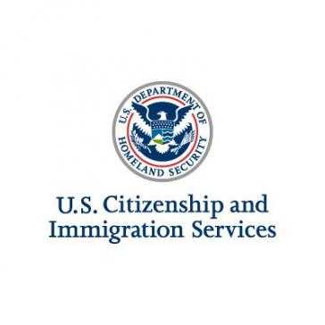 Logo der U.S. Citizenship and Immigration Services (USUCS). Die Behörde hat ihr Büro on Havanna geschlossen