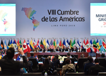 Auf dem "Amerika-Gipfel" in Lima, Peru, ging es vor allem um Venezuela