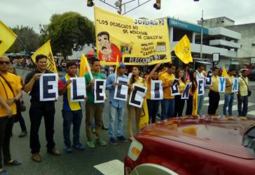 "Wahlen jetzt" war lange eine Forderung der Opposition in Venezuela. Jetzt will sie aber keine Abstimmung