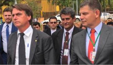 Brasiliens Präsident Jair Bolsonaro und sein geschasster Vertrauter, Minister Gustavo Bebianno