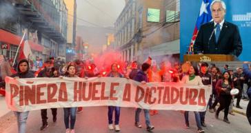"Piñera riecht nach Diktatur". Seit dem 18. Oktober erlebt Chile die größten Proteste seit der Rückkehr zur Demokratie