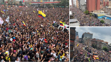 Demo-Konzert von letztem Sonntag in Bogotá