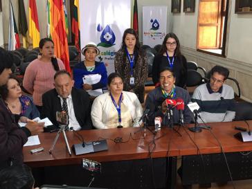Kündigt nach dem Gerichtsurteil weiteren Widerstand gegen die Bergbauprojekte an: Der Präfekt von Azuay, Yaku Pérez