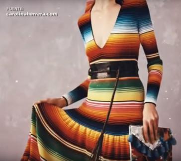 Die Designerin von Luxuskleidung, Carolina Herrera, steht in Mexiko wegen des Vorwurfs des Plagitas indigener Muster in der Kritik