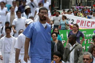 Die Proteste der Gewerkschaften des Bildungs- und Gesundheitssektors gegen mehrere vom Kongress verabschiedete Gesetze halten an