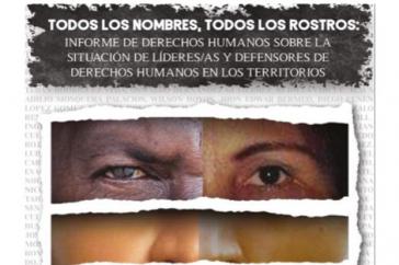 Das Institut für Entwicklung und Frieden (Indepaz) veröffentlichte gemeinsam mit Marcha Patriótica den Bericht über die Menschenrechtslage