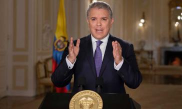 Kolumbiens Präsident Duque legt sein Veto gegen Vereinbarungen der Sonderjustiz für den Frieden ein
