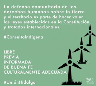 Die indigene Gemeinschaft der Zapoteken aus Unión Hidalgo kämpft gegen einen Windpark