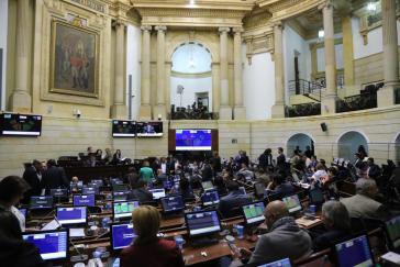 Unklarheit über notwendige Mehrheit: Der Senat in Kolumbien Unklarheit über notwendige Mehrheit: Der Senat in Kolumbien