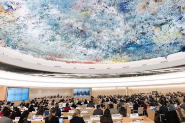 Der UN-Menschenrechtsrat hat bei seiner Sitzung am 26. September seine Besorgnis über die Sanktionen gegen Venezuela geäußert Der UN-Menschenrechtsrat hat bei seiner Sitzung am 26. September seine Besorgnis über die Sanktionen gegen Venezuela geäußert