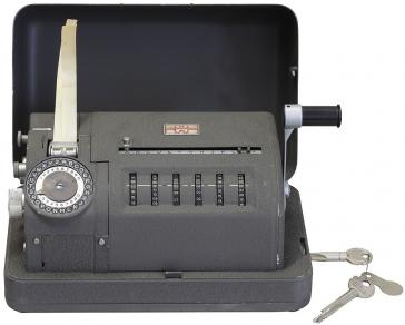 Anfang 1977 arbeiteten die südamerikanischen Diktaturen mit dieser CX52 der Crypto AG, um ihre Kommunikation zu verschlüsseln