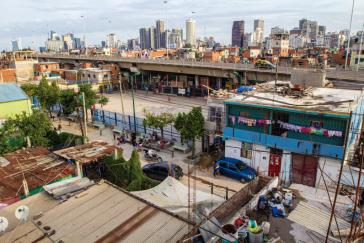 Die informelle Siedlung Villa 31 liegt nahe am Zentrum von Buenos Aires Die informelle Siedlung Villa 31 liegt nahe am Zentrum von Buenos Aires