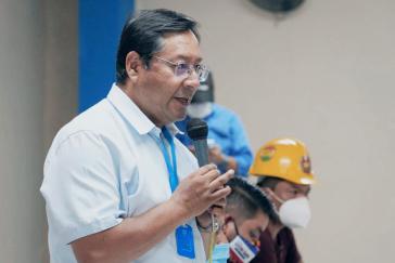 Der Präsidentschaftskandidat der MAS, Luis Arce, fordert die internationale Gemeinschaft auf, den Wahlprozess zu beobachten