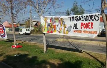 In ganz Chile gab es am 1. Mai kleinere Proteste und Kundgebungen