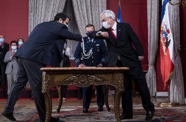 Zum neuen Innenminister ernannte Präsident Piñera am Mittwoch Rodrigo Delgado
