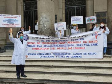 Gesundheitskrise in Peru: Ärzte verlangen bessere Schutzausrüstungen
