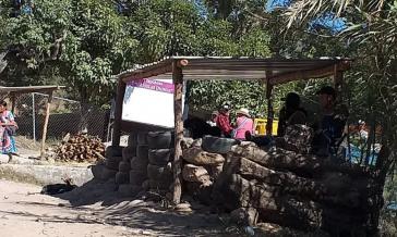 Kontrollposten der Nahua-Indigenen in Chilapa, Guerrero