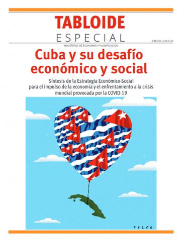 Titelblatt der Broschüre "Kuba und seine wirtschaftliche und soziale Herausforderung"