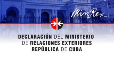 Kubas Außenministerium kritisiert den "manipulativen und opportunistischen" Umgang der Vereinigten Staaten mit dem Thema des Terrorismus