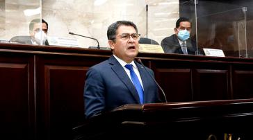 Präsident Juan Orlando Hernández Präsident Juan Orlando Hernández