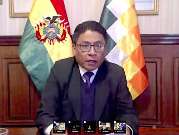 Boliviens Justizminister Iván Lima Magne