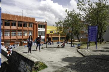 Die medizinische Fakultät der Universidad Central del Ecuador (UCE) in Quito, die älteste und größte Universität Ecuadors