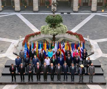 Mexiko war Gastgeber des Gipfeltreffens der Gemeinschaft der Lateinamerikanischen und Karibischen Staaten (Celac) Mexiko war Gastgeber des Gipfeltreffens der Gemeinschaft der Lateinamerikanischen und Karibischen Staaten (Celac)