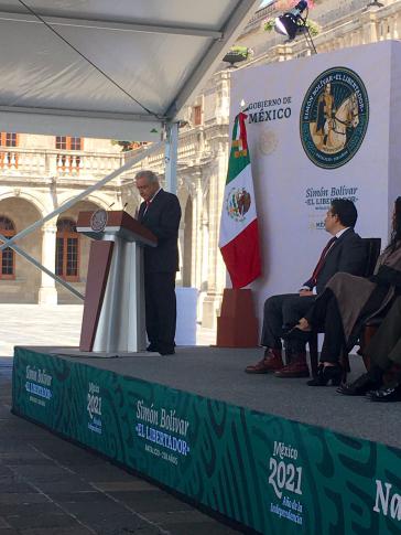 Der mexikanische Präsident bei der Eröffnungsrede auf dem Treffen der Celac-Außenminister