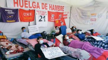 Lehrer:innen streiken in Pichincha für die Implementierung des Gesetzes LOEI