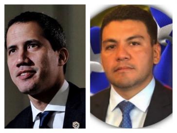 Juan Guaidó (links) hat die letzten zwei Jahre einiges an Geld aus den USA bekommen und, laut Medienberichten, versucht, weitere Gelder aus venezolanischem Staatsbesitz zu kontrollieren. Geholfen haben bei Zweiterem soll ihm Javier Troconis (rechts)