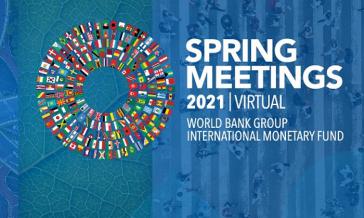 Die Frühjahrstagungen von IWF und Weltbank fanden vom 8. bis 10. April virtuell statt