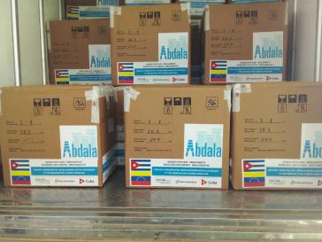 Insgesamt 8,56 Millionen Dosen seines Covid-Vakzins Abadala hat Kuba an Venezuela geliefert