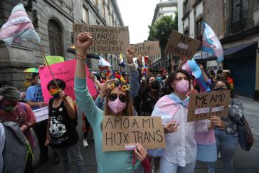 "Ich liebe mein Trans-Kind": Demonstration am 10. Juli in Mexiko-Stadt