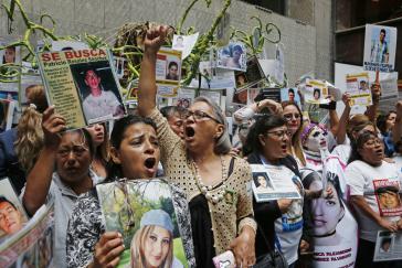 Mütter Verschwundener in Mexiko protestieren an jedem 30. August, dem Internationalen Tag für die Opfer des gewaltsamen Verschwindenlassens