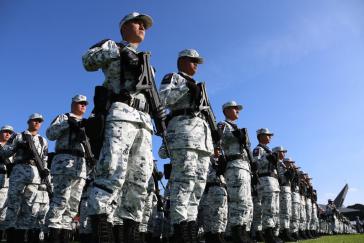 Mexikos Regierung hat 10.000 Soldat:innen an der Südgrenze stationiert, darunter auch Angehörige der Nationalgarde