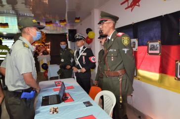 In einer Ausbildungseinrichtungen der kolumbianischen Polizei