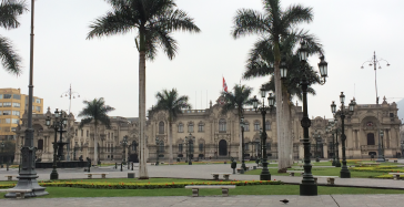 Der Regierungspalast in Lima